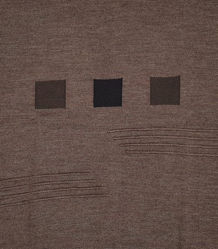 Squares Crew Neck Sweater - Aklanda Australia