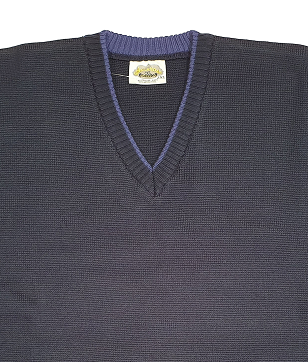 Detailed Trim V Neck Sweater - Aklanda Australia