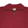 Merino Pineapple Stitch Zip Collar Sweater - Aklanda Australia