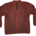 Rib Knitted Half Zip Sweater - Aklanda Australia