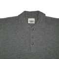 Merino Button Polo Collar Sweater - Aklanda Australia