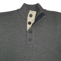 Merino Pineapple Stitch Button Collar Sweater - Aklanda Australia