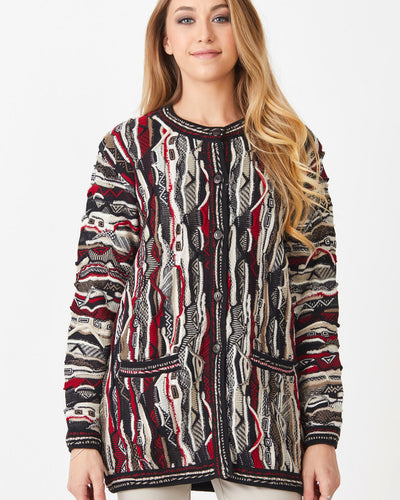 Botanic Crew Cardigan w Pockets