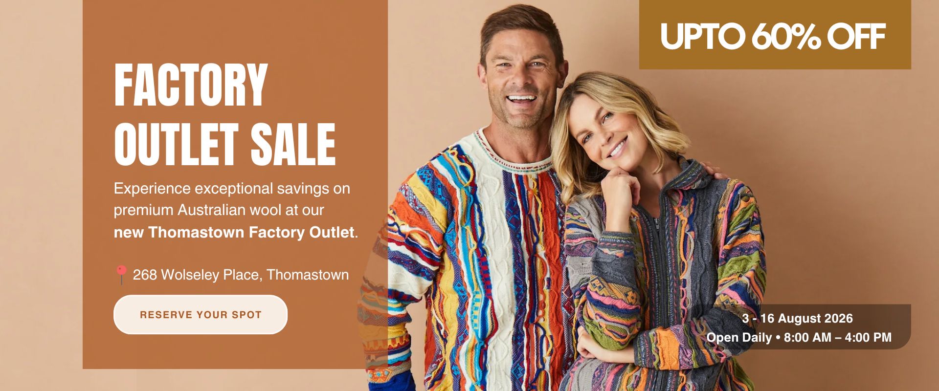Factory Outlet Sale